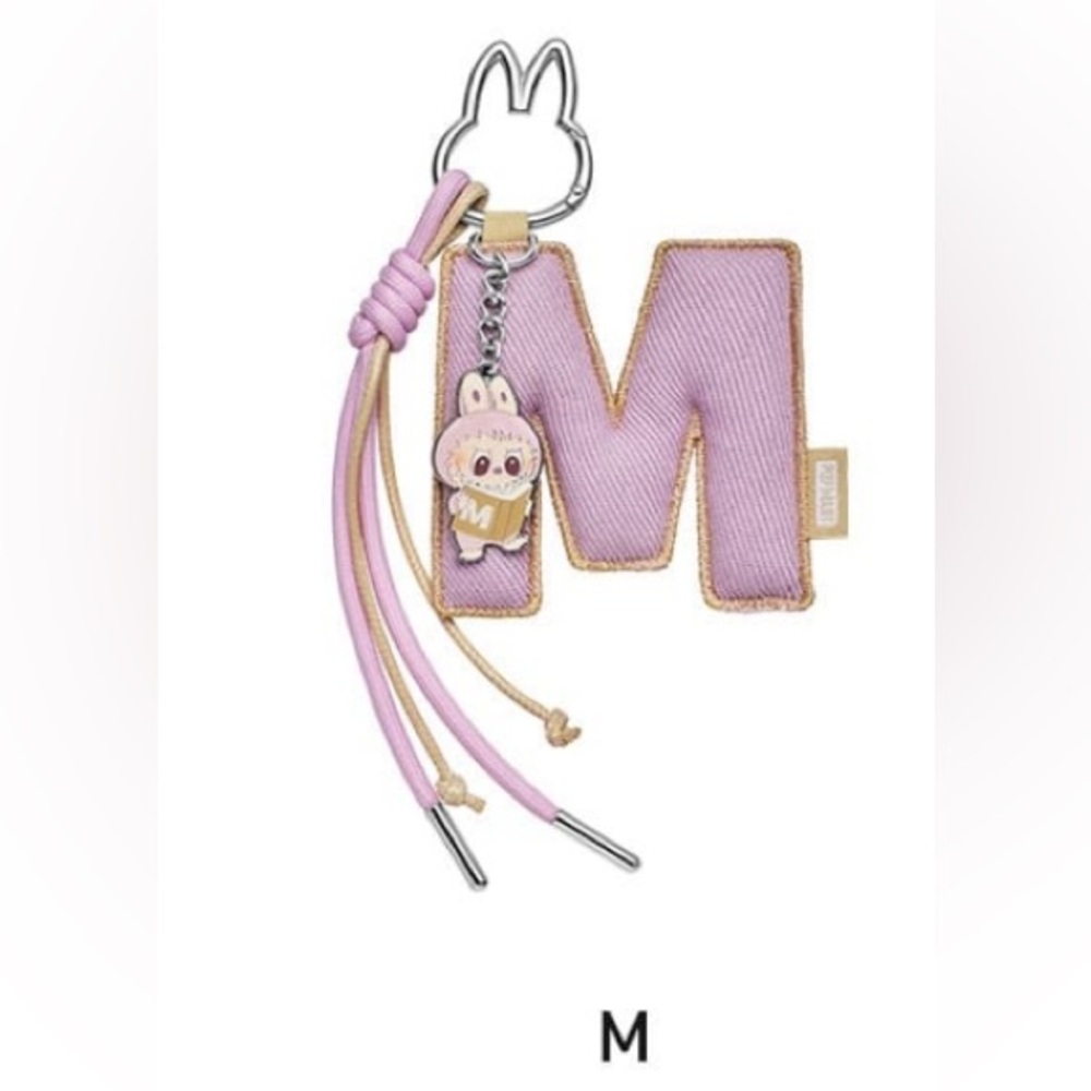 Pop Mart Pin for Love Collectible Letter M